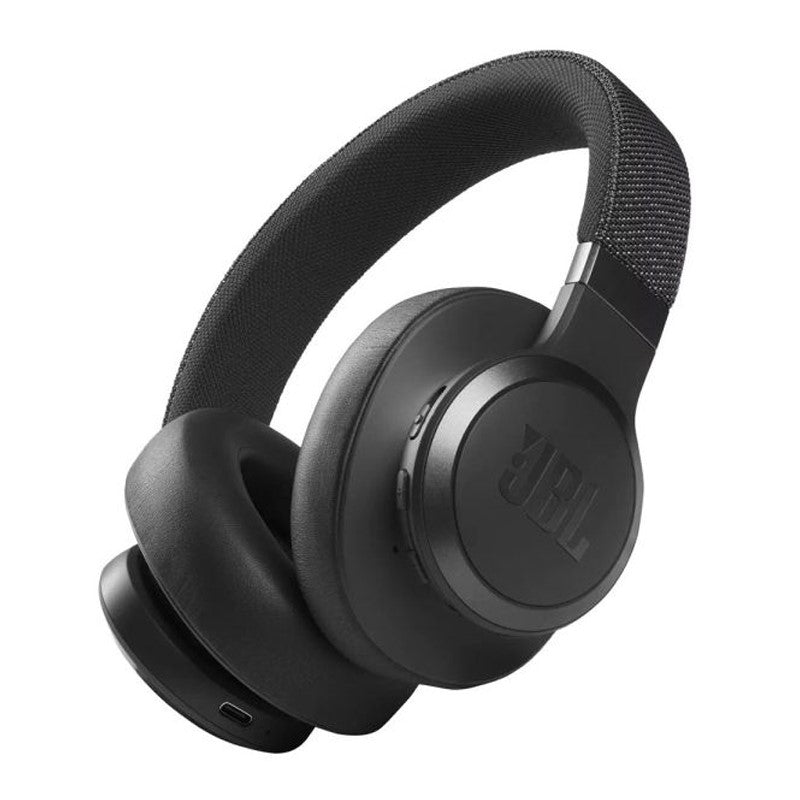 JBL Live 660NC Wireless Over - Ear Bluetooth Active Noise Cancelling Headphones, 50 Hours Playtime, Black JBL Live 660NC Wireless Over - Ear Bluetooth Active Noise Cancelling Headphones, 50 Hours Playtime, Black